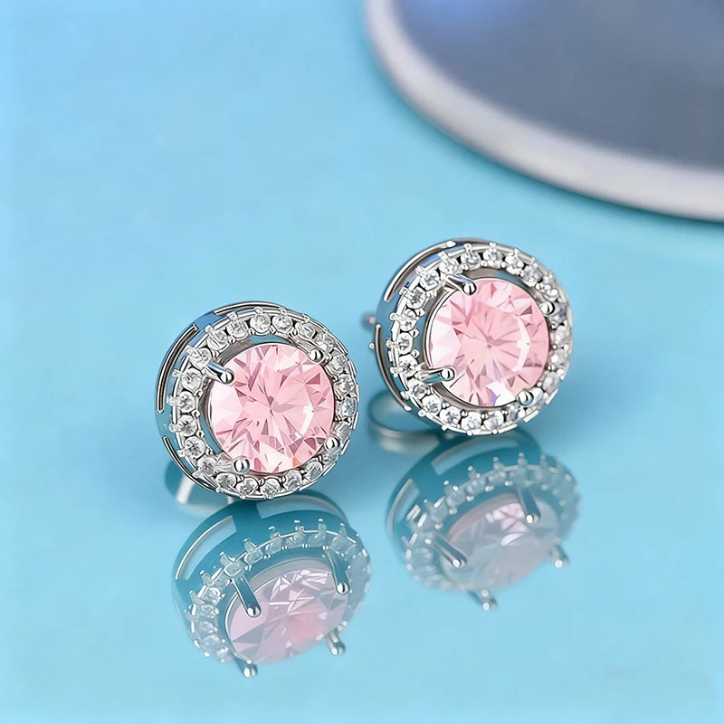 Aiternity Zircon Fülbevaló 18K