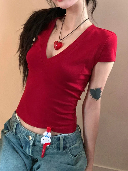 Vnyakú Crop Top Női JEYONG