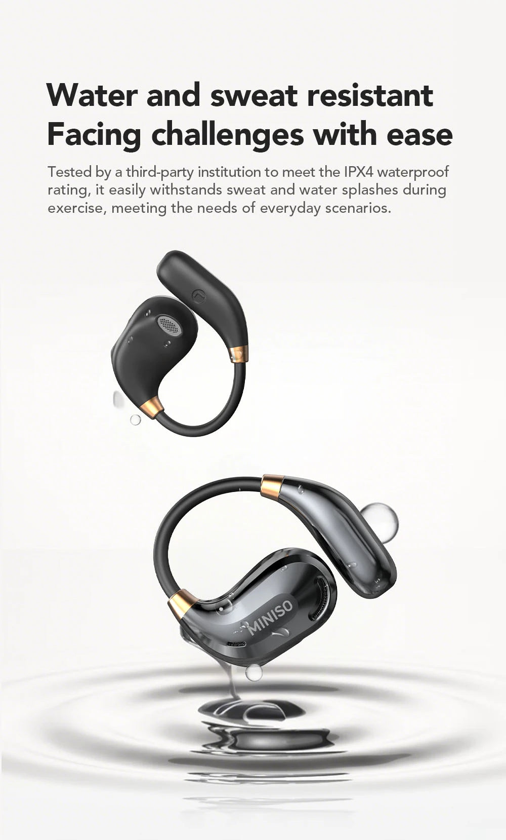 MINISO Bluetooth-Kopfhörer