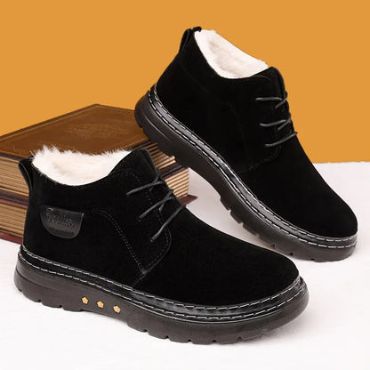 YBQJOO Winterstiefel bequem