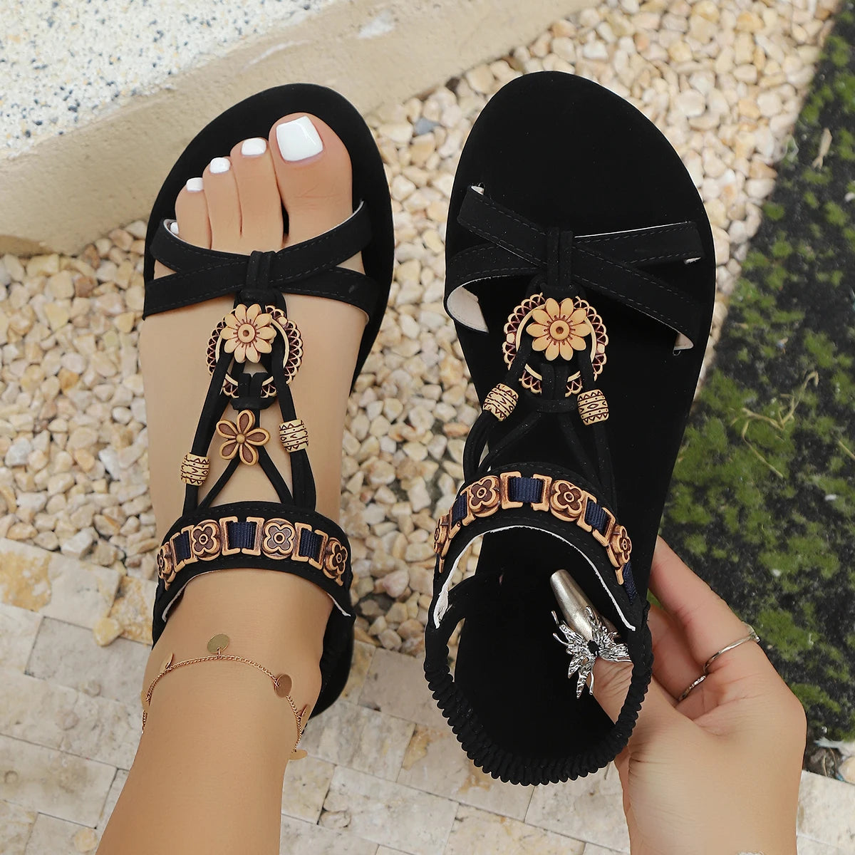 Bequeme Damensandalen RZSMTYA