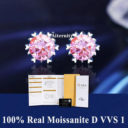 Moissanite Fülbevaló Aiternity