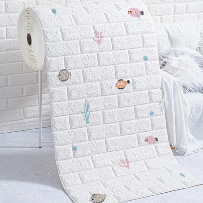 Self-Adhesive 3D Brick Wall Sticker