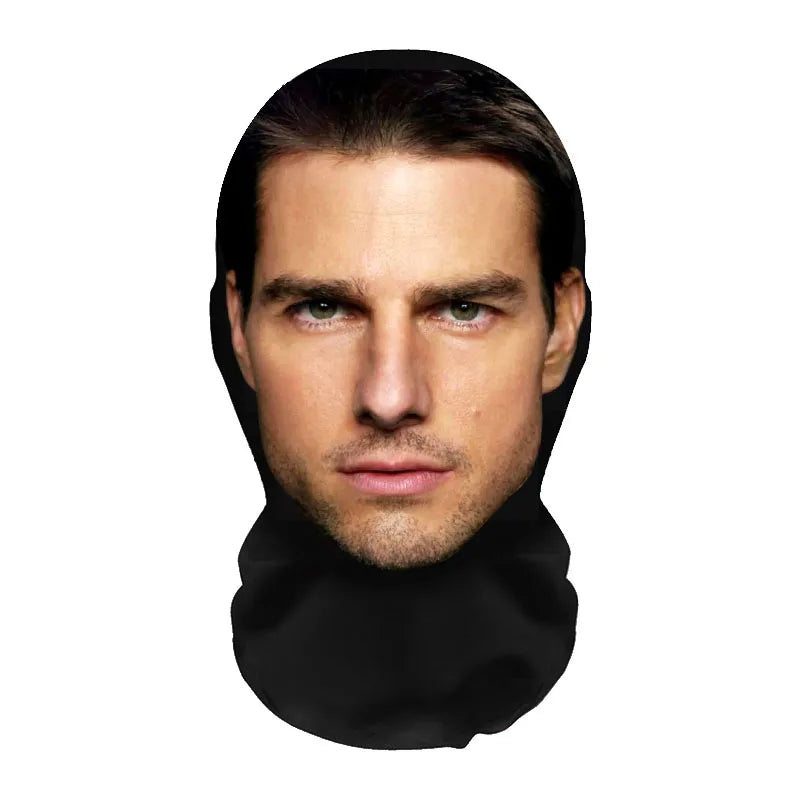 Realisztikus 3D Arcmaszk Férfiaknak és Nőknek - Halloween Cosplay Balaclava
