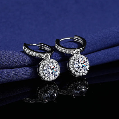 AITERNITY Moissanite Fülbevaló