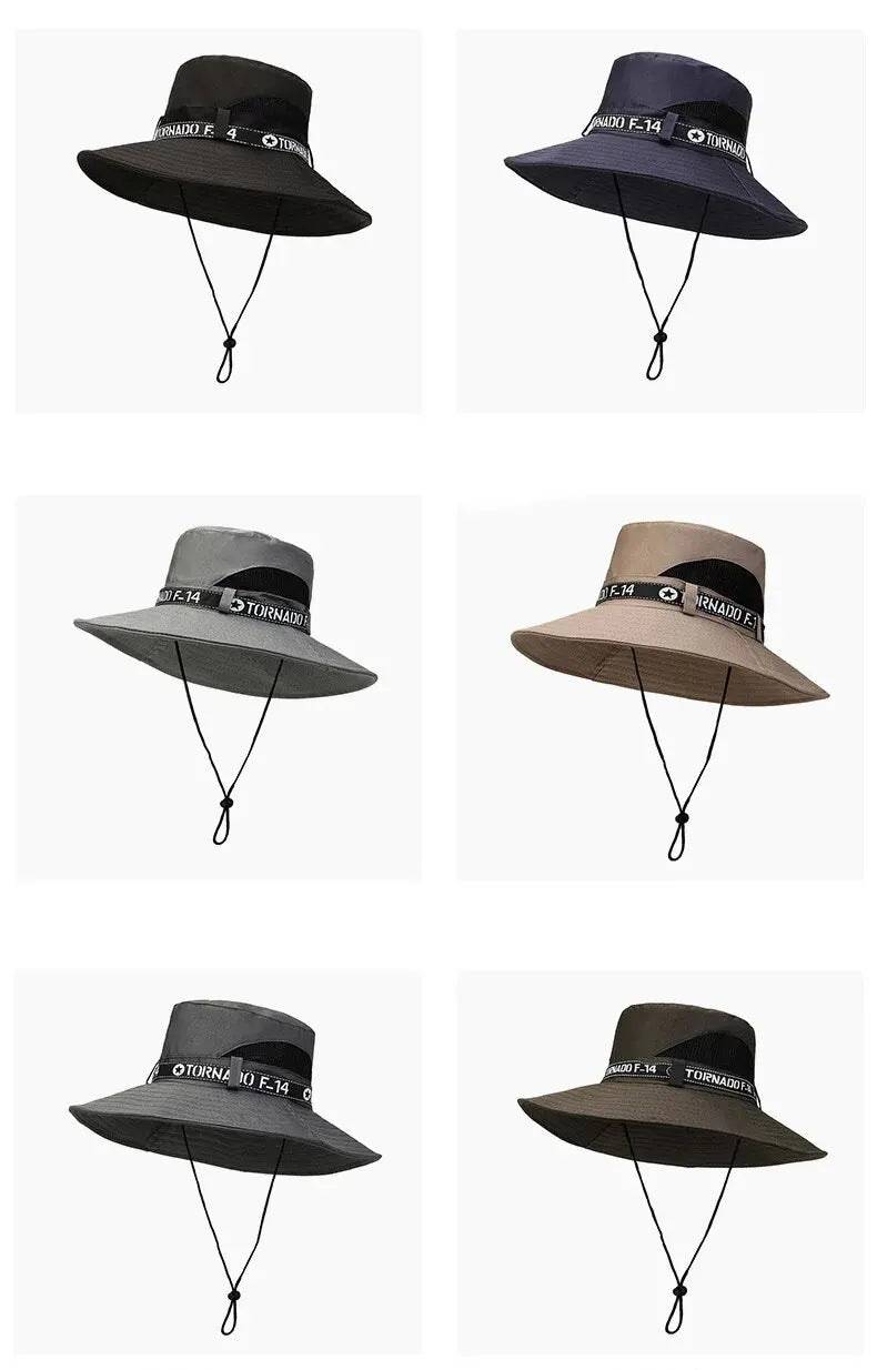 Bucket Sapka Napsvédő Széles