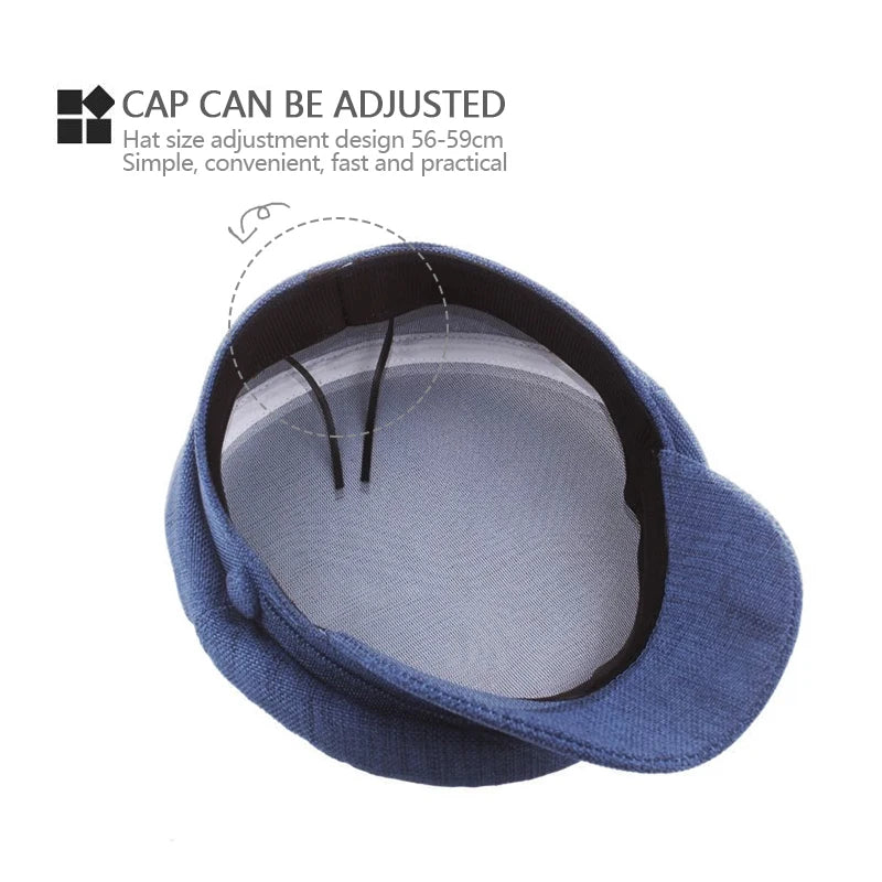 YBCN Sapka Beret Unisex Pamut