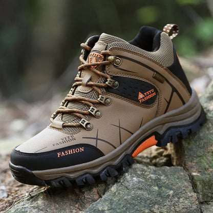 CipőFérfi Téli Hótaposó Cipő Vízálló Bőr - Outdoor Bakancs