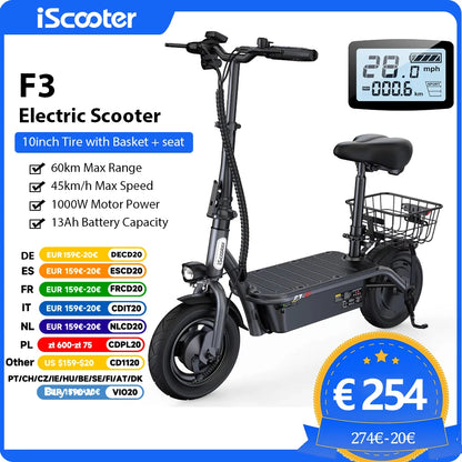iScooter F3 Elektroroller