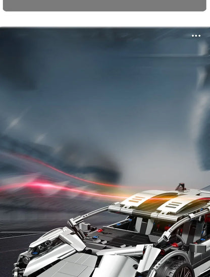 RC Autó Tech Racer Építő Játék