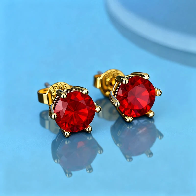 Ragyogó Zircon Fülbevaló