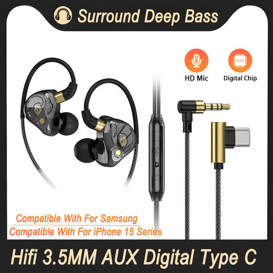 TekaGene USB-C Fülhallgató Dac