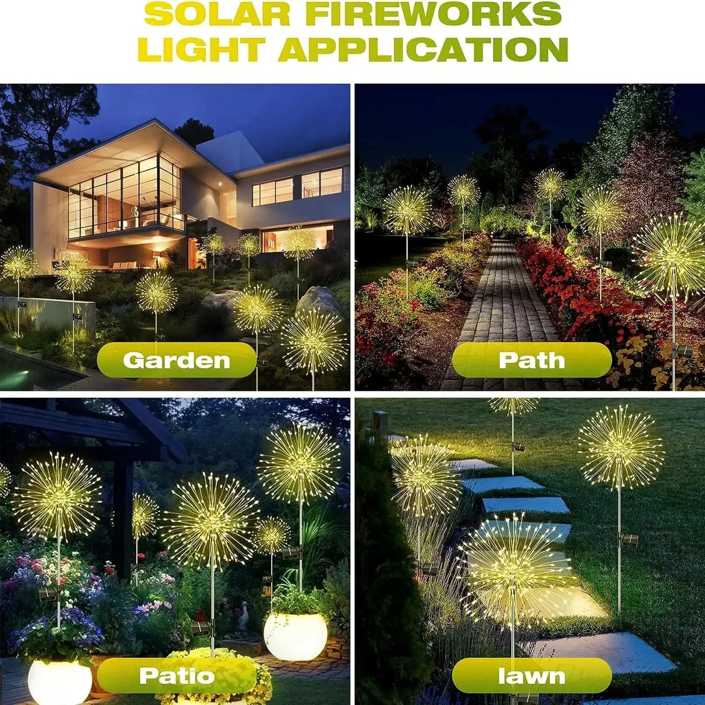 Napelemes LED Pitypang Fény
