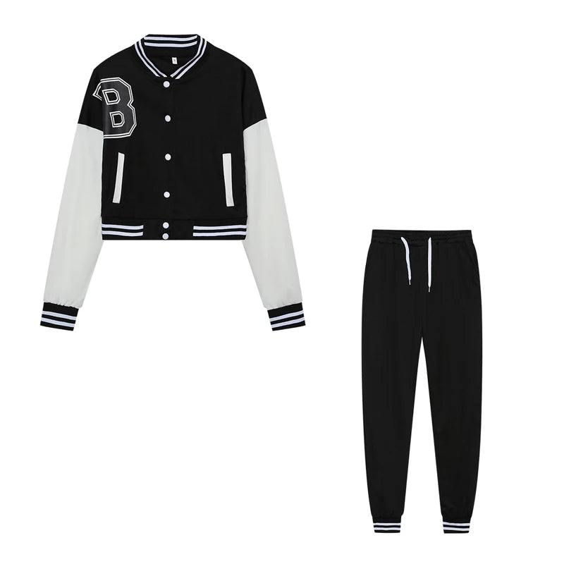 Suit Set Monokróm Női Kabát