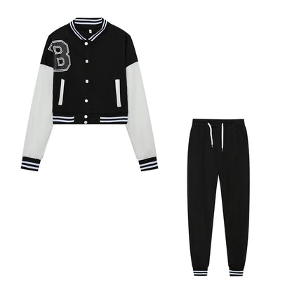 Suit Set Monokróm Női Kabát
