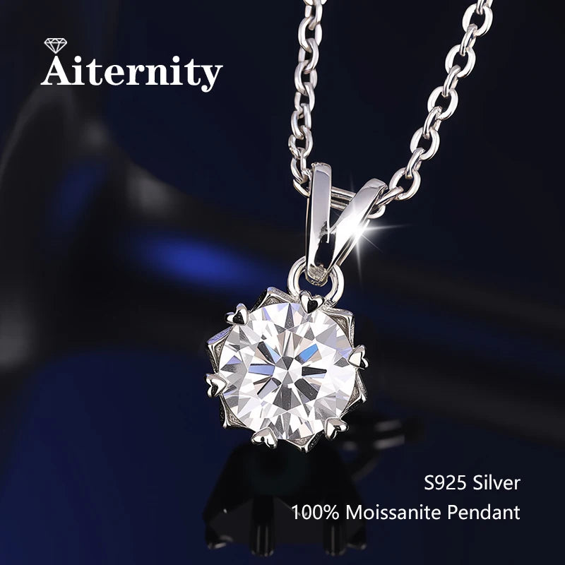 Moissanite Napraforgó Medál