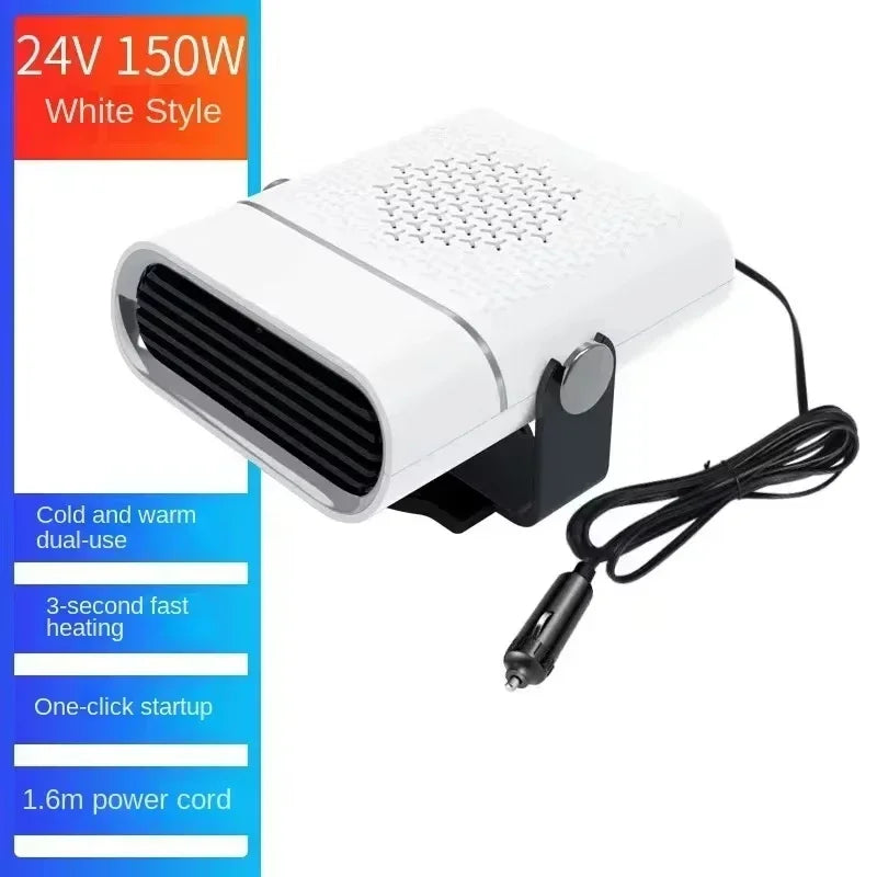 Xiaomi 24V Hordozható Autófűtő - Automatikus Páramentesítés, Gyors Melegítés, 12V/24V