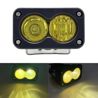 LED Pod Autó Lámpa Fehér Sárga