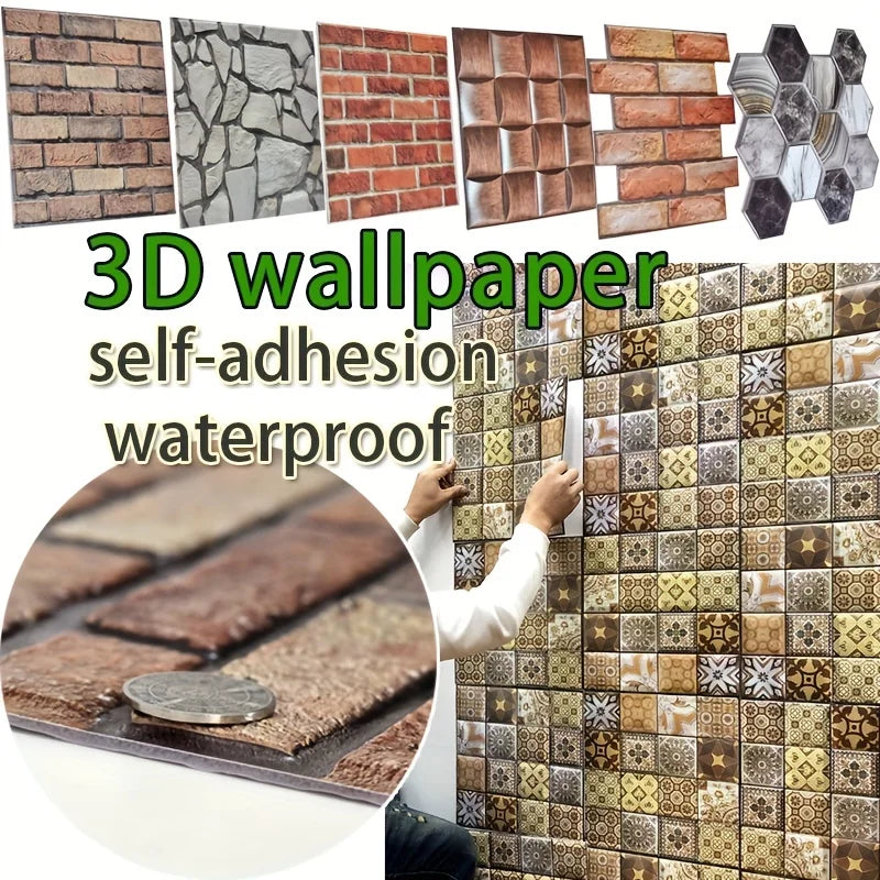 Self-adhesive 3D Panel Waterproof