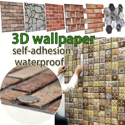 Self-adhesive 3D Panel Waterproof