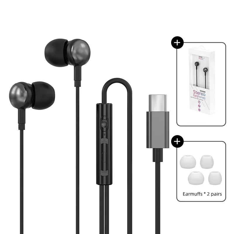 TekaGene USB C Fejhallgató