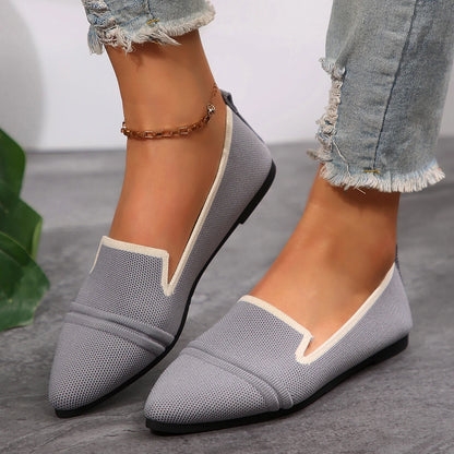 RZSMTYA Women's Slipon Flat Shoes