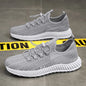 Férfi Casual Sneaker Mesh Slip-On - Légáteresztő Lapos Talpú Cipő Nagy Méret