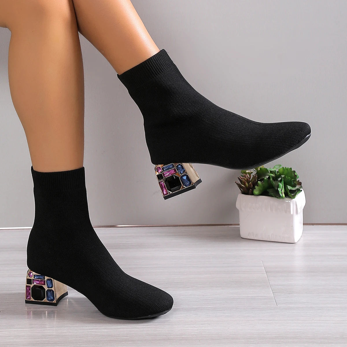 Women's Ankle Boots RZSMTYACN