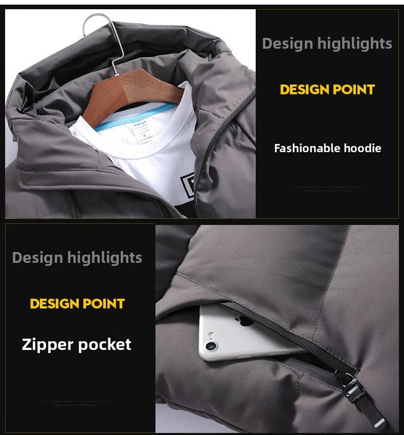 Men's Hooded Cotton Jacket