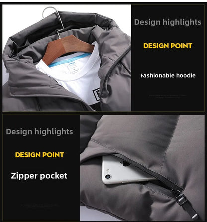 Men's Hooded Cotton Jacket