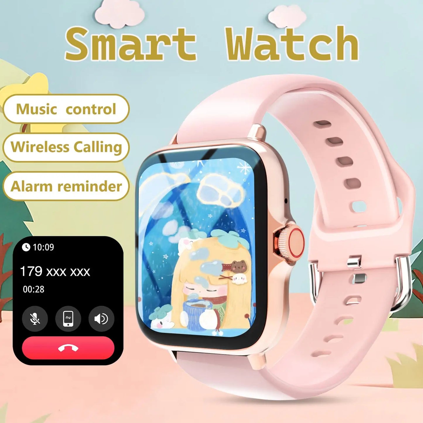 Smartwatch CHAOGEN Alarm Herren
