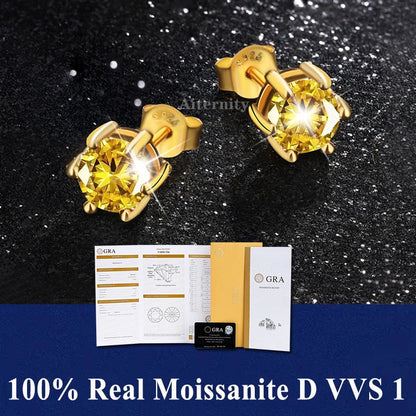 Aiternity Moissanite Fülbevaló