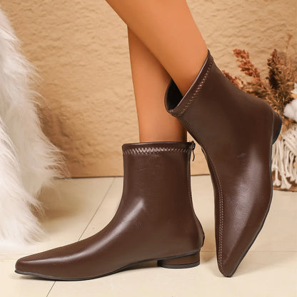 Stiefel Obermaterial aus PU, Latexsohle