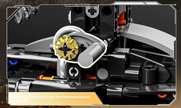 T Rex Építő Játék Félmechanikus