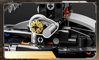 T Rex Építő Játék Félmechanikus