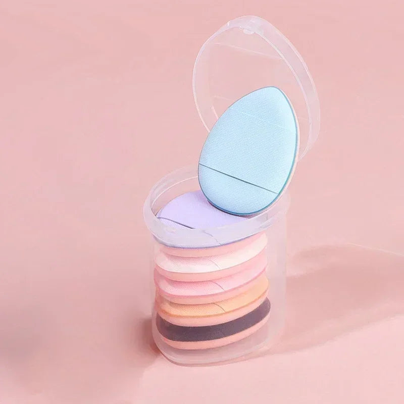 ASHAIE Mini Smink Puff Szett