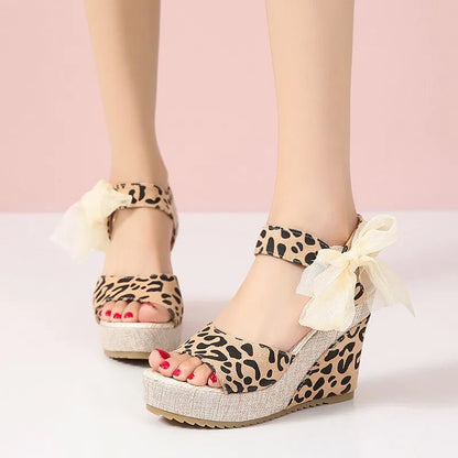 RZSMTYA Damen-Sandalen hoch