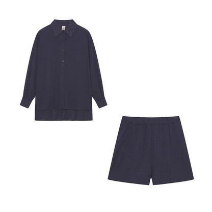 Női Suit Set Jacquard Ing
