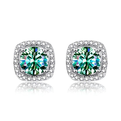 Moissanite Csavaros Fülbevaló