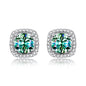 Moissanite Csavaros Fülbevaló