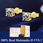 Moissanite Fülbevaló AITERNITY