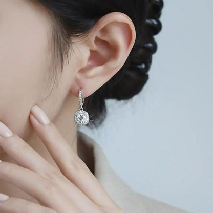 Moissanite Fülbevaló Aiternity