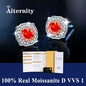 AITERNITY Moissanite Fülbevaló