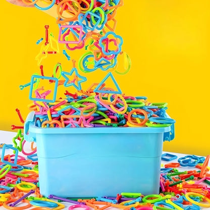 Színes Oktató 3D Puzzle Rudak