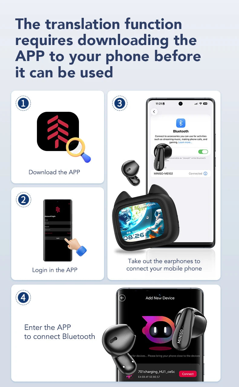 MINISO MS102 AI Fordító