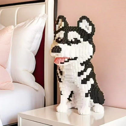 Husky 3586-Piece 3D Puzzle Building Block Set - Oktatási Modell Készlet 14 Év Felett, Ideális Ünnepi Ajándék