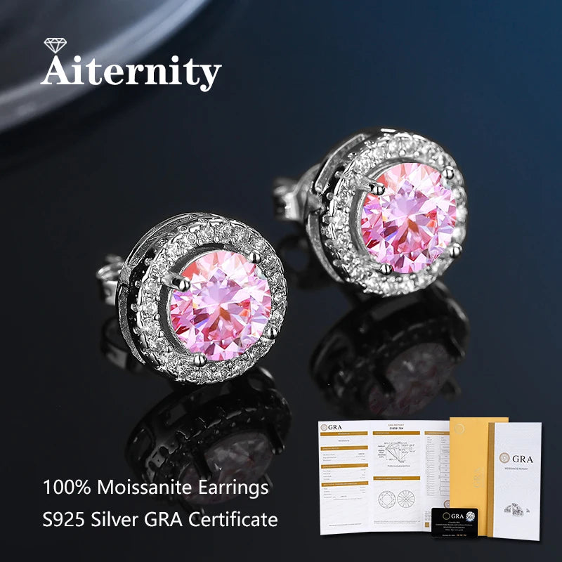 Moissanite Fülbevaló AITERNITY