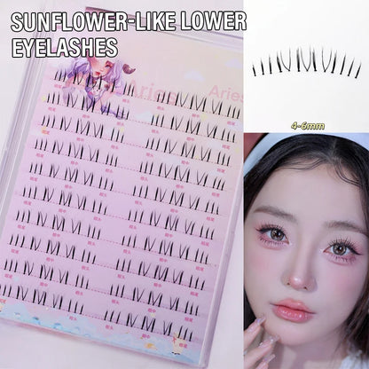 DIY U Szempillák Spiky Kpop