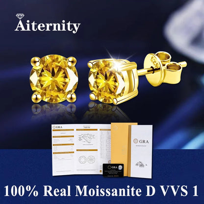 Aiternity Moissanit Fülbevaló