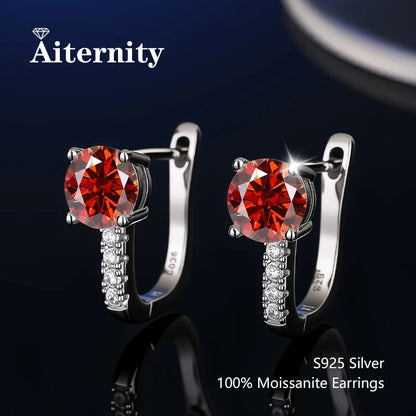 AITERNITY Moissanite Fülbevaló